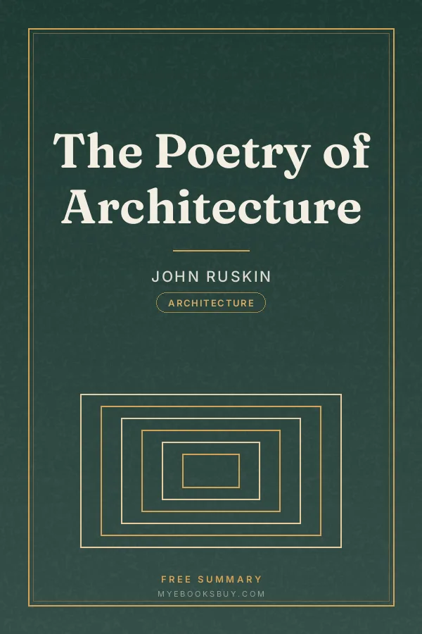 Cover of The Poetry of Architecture