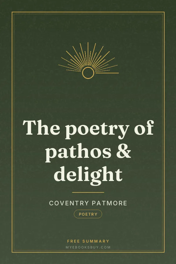 Cover of The poetry of pathos & delight