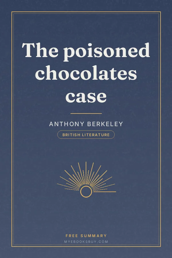 Cover of The poisoned chocolates case