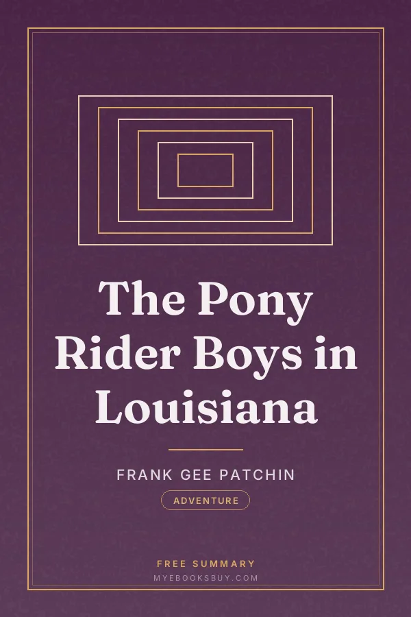 Cover of The Pony Rider Boys in Louisiana