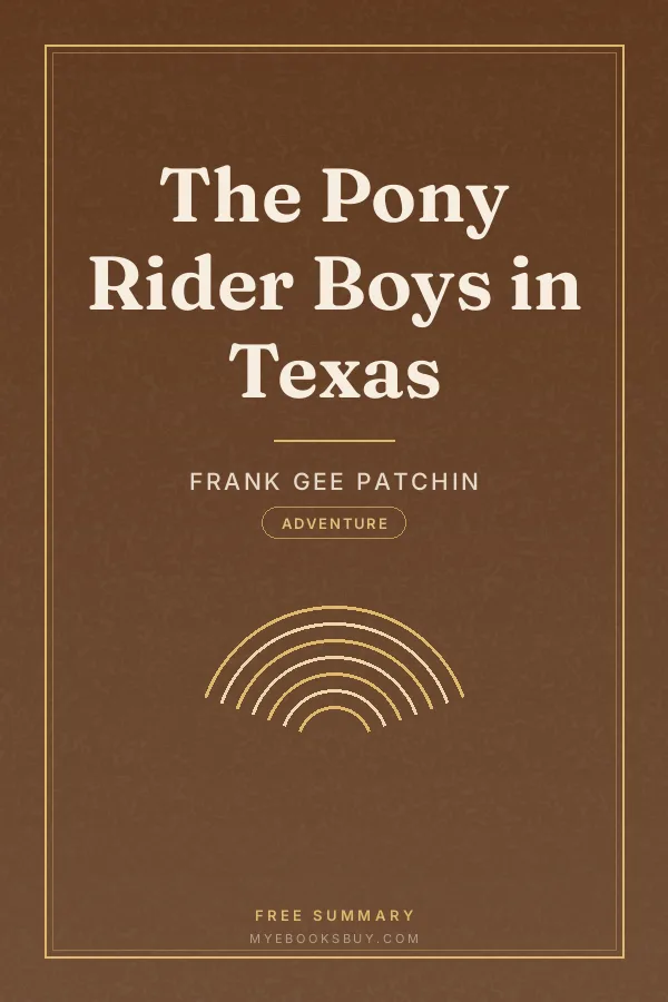 Cover of The Pony Rider Boys in Texas