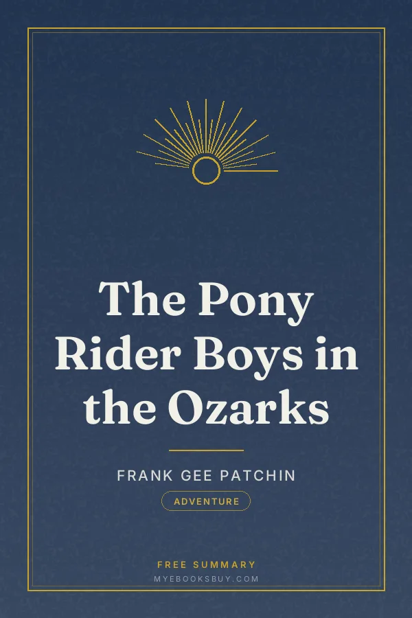 Cover of The Pony Rider Boys in the Ozarks