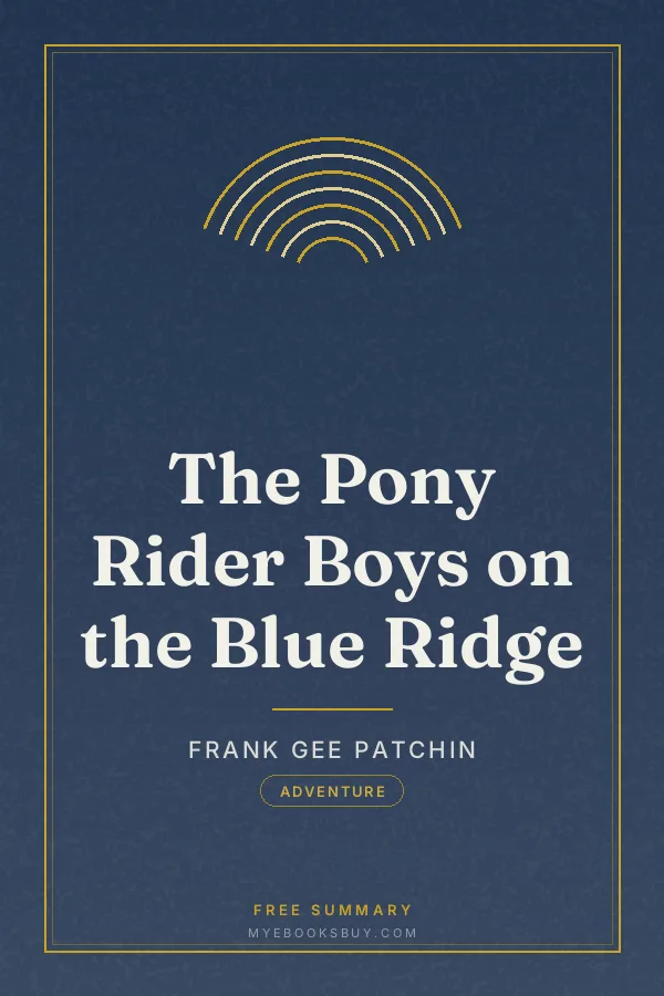 Cover of The Pony Rider Boys on the Blue Ridge