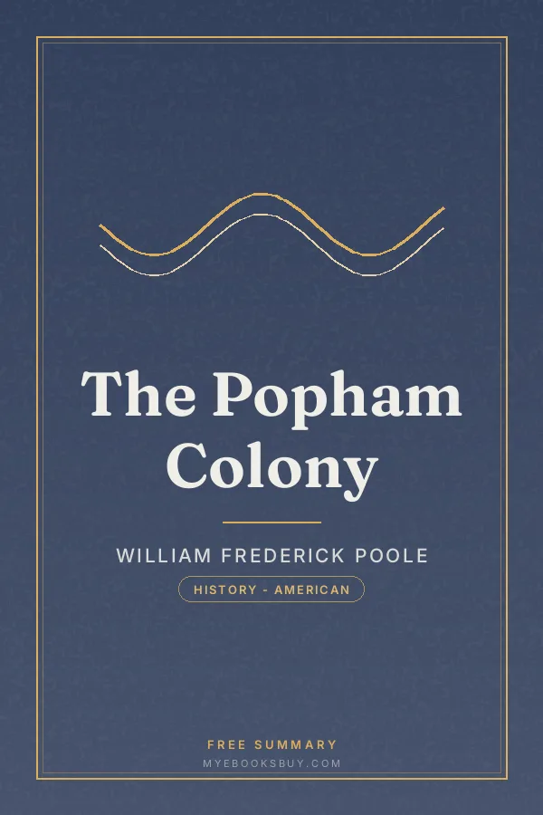 Cover of The Popham Colony