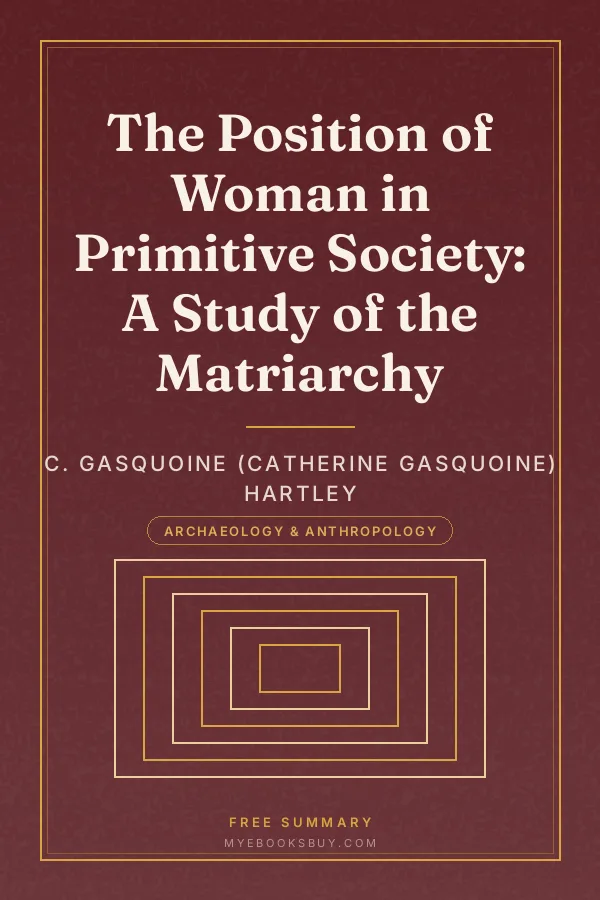 Cover of The Position of Woman in Primitive Society: A Study of the Matriarchy