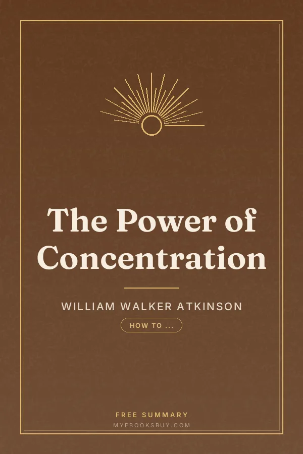Cover of The Power of Concentration