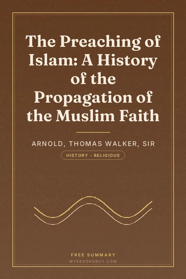 Cover of The Preaching of Islam: A History of the Propagation of the Muslim Faith