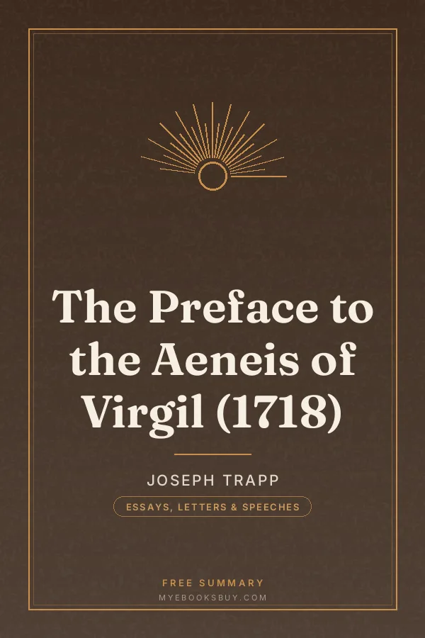 Cover of The Preface to the Aeneis of Virgil (1718)