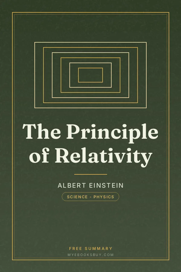 Cover of The Principle of Relativity