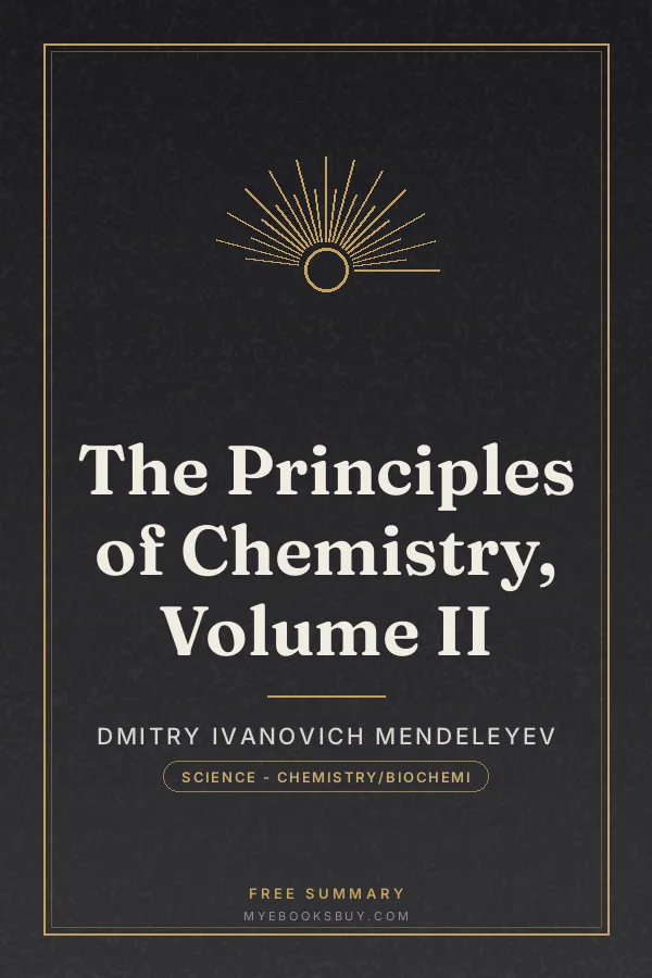 Cover of The Principles of Chemistry, Volume II
