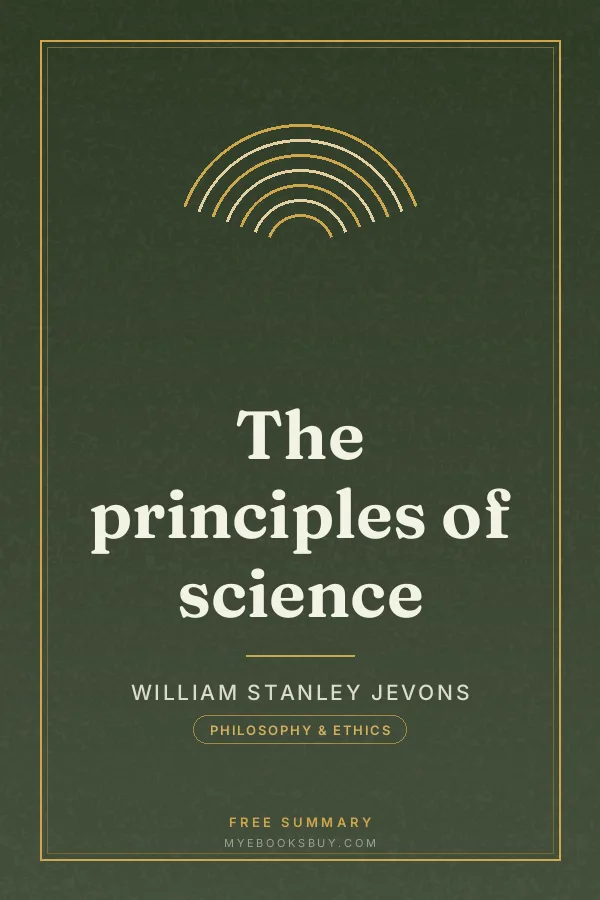 Cover of The principles of science