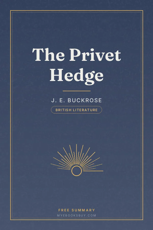 Cover of The Privet Hedge