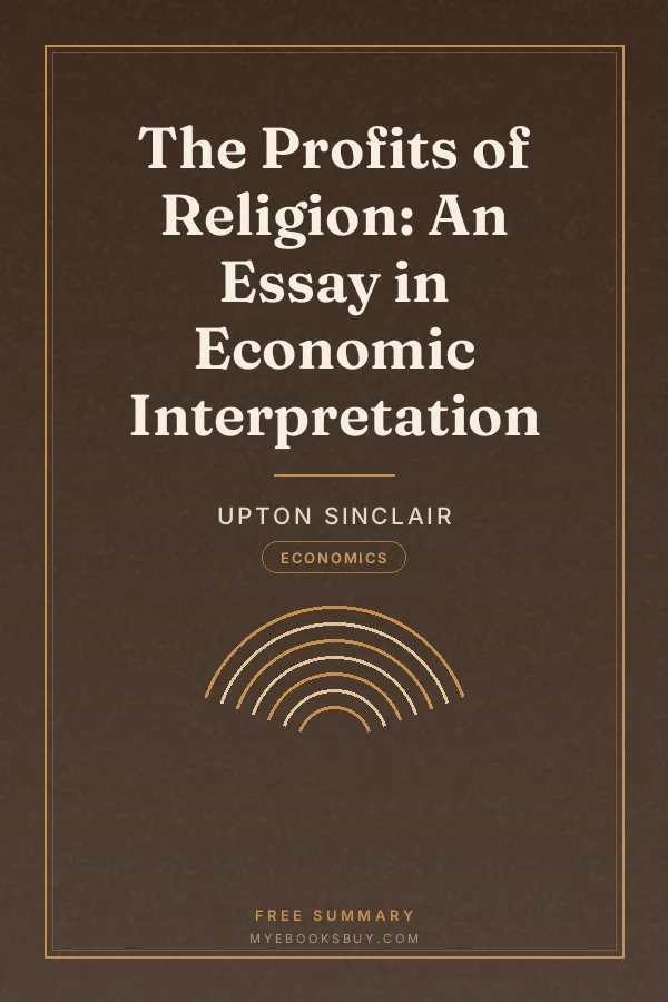 Cover of The Profits of Religion: An Essay in Economic Interpretation