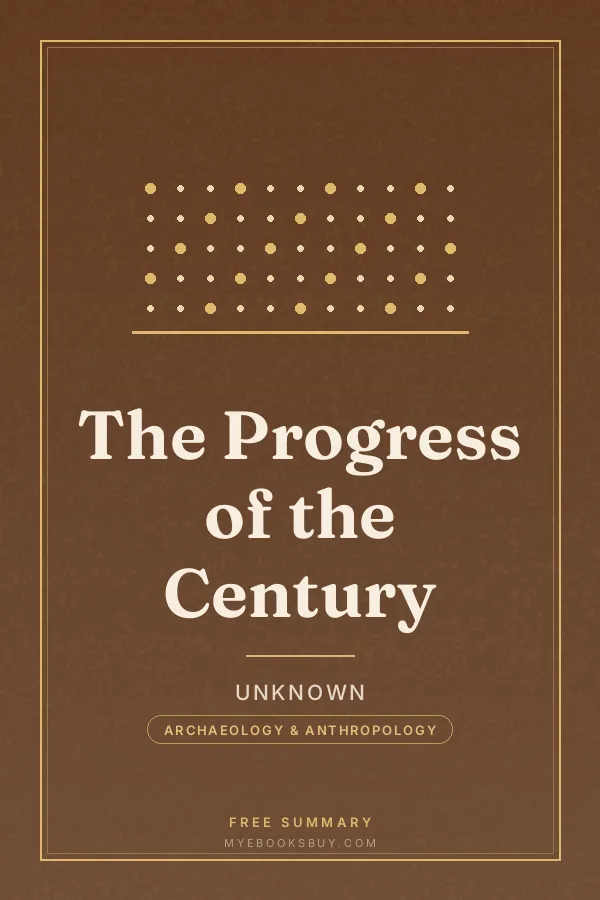 Cover of The Progress of the Century