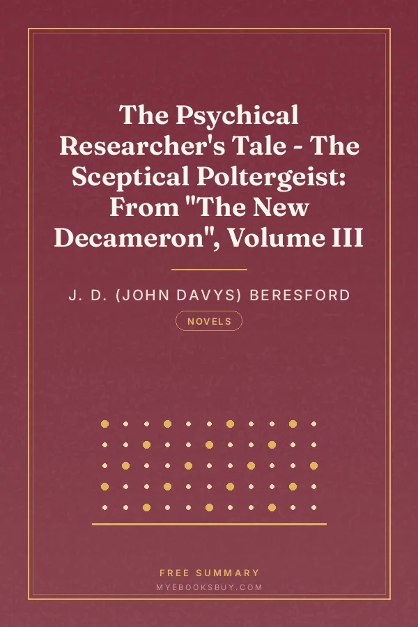 Cover of The Psychical Researcher's Tale - The Sceptical Poltergeist: From "The New Decameron", Volume III