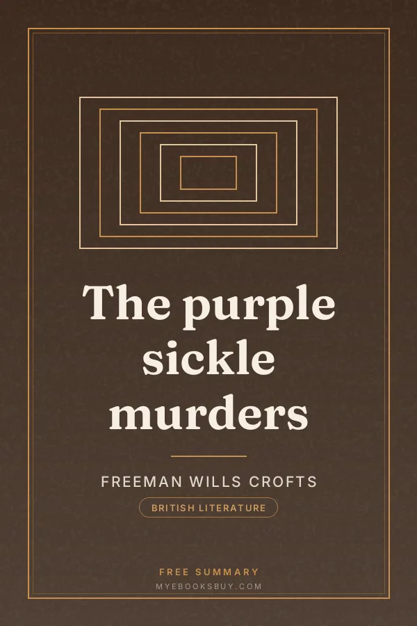 Cover of The purple sickle murders