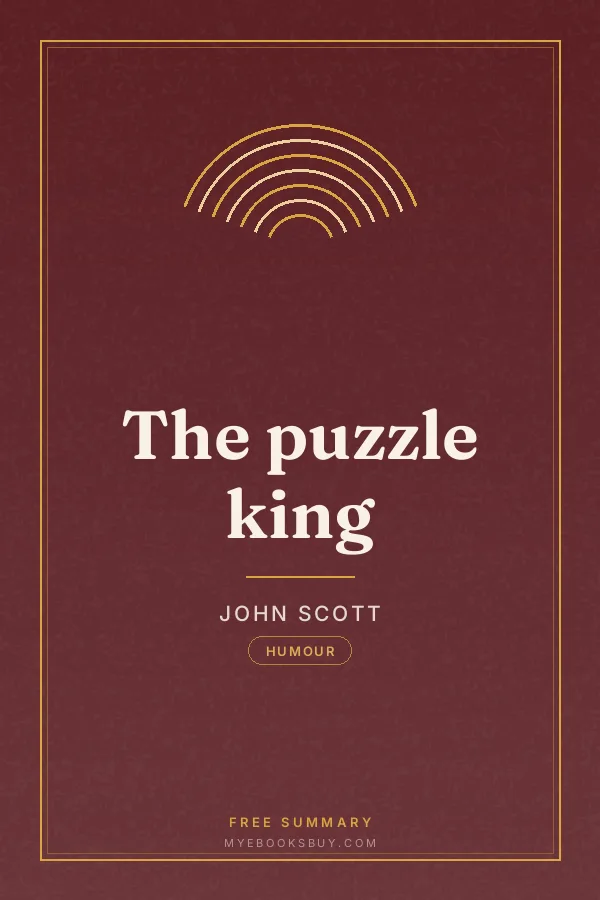 Cover of The puzzle king