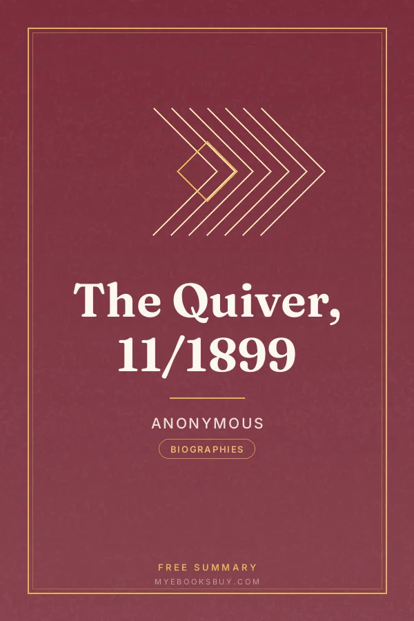 Cover of The Quiver, 11/1899