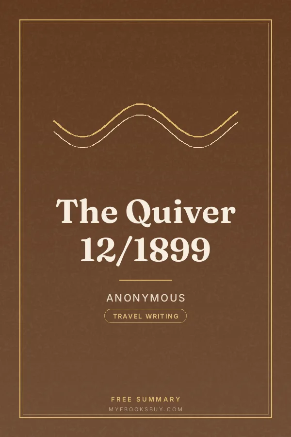 Cover of The Quiver 12/1899