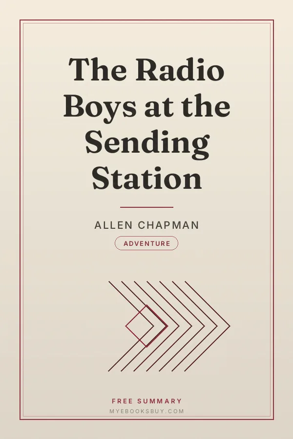 Cover of The Radio Boys at the Sending Station