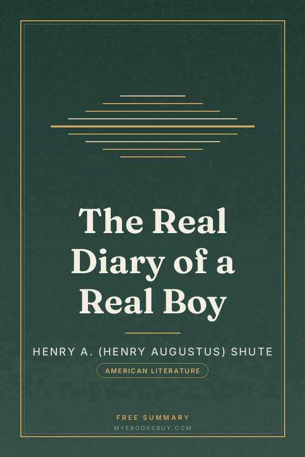 Cover of The Real Diary of a Real Boy