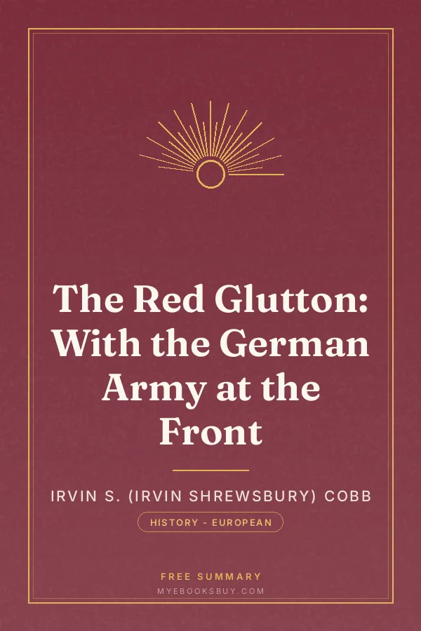 Cover of The Red Glutton: With the German Army at the Front