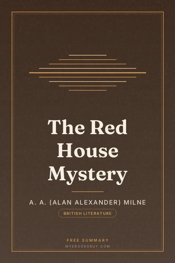 Cover of The Red House Mystery