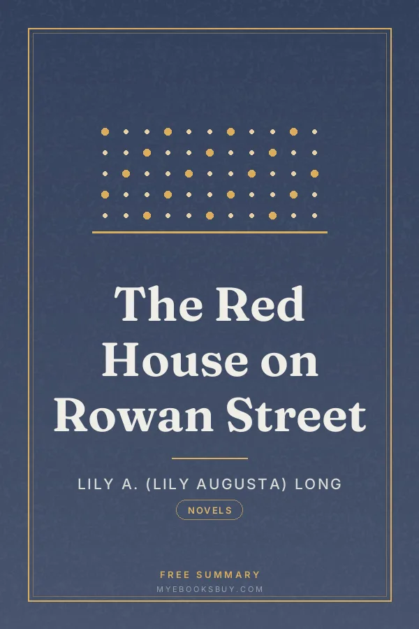 Cover of The Red House on Rowan Street