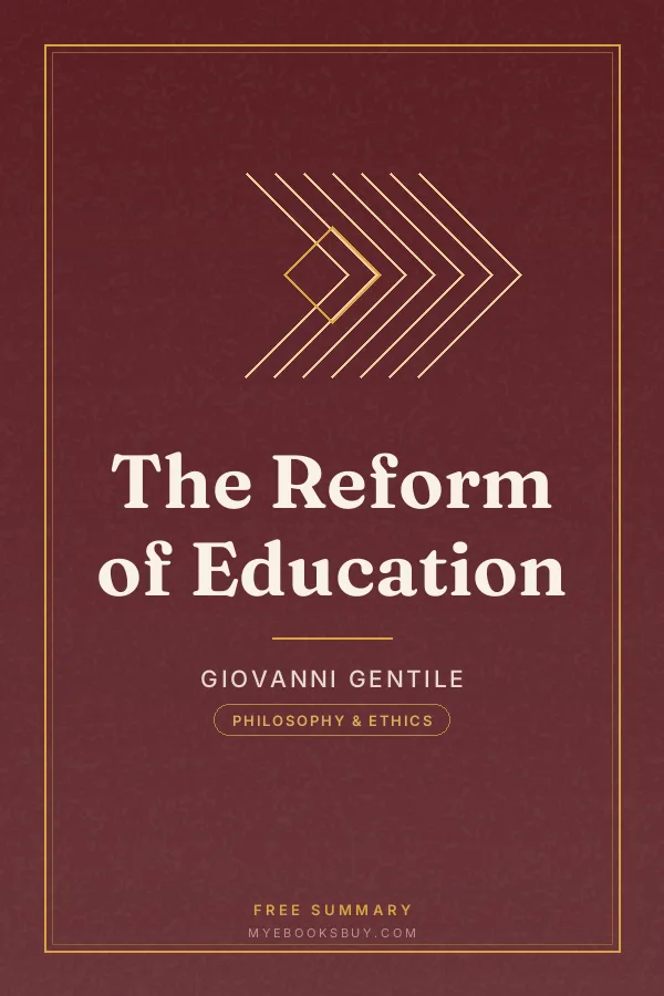 Cover of The Reform of Education