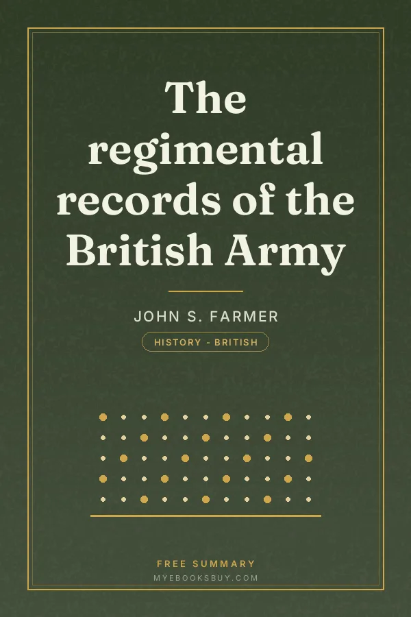 Cover of The regimental records of the British Army