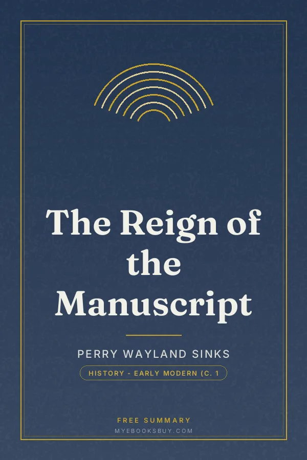 Cover of The Reign of the Manuscript