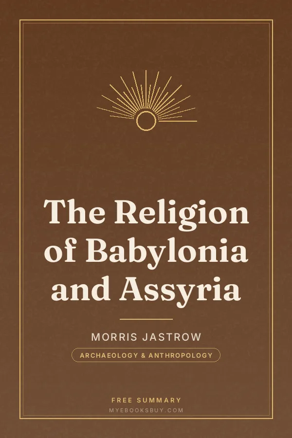 Cover of The Religion of Babylonia and Assyria