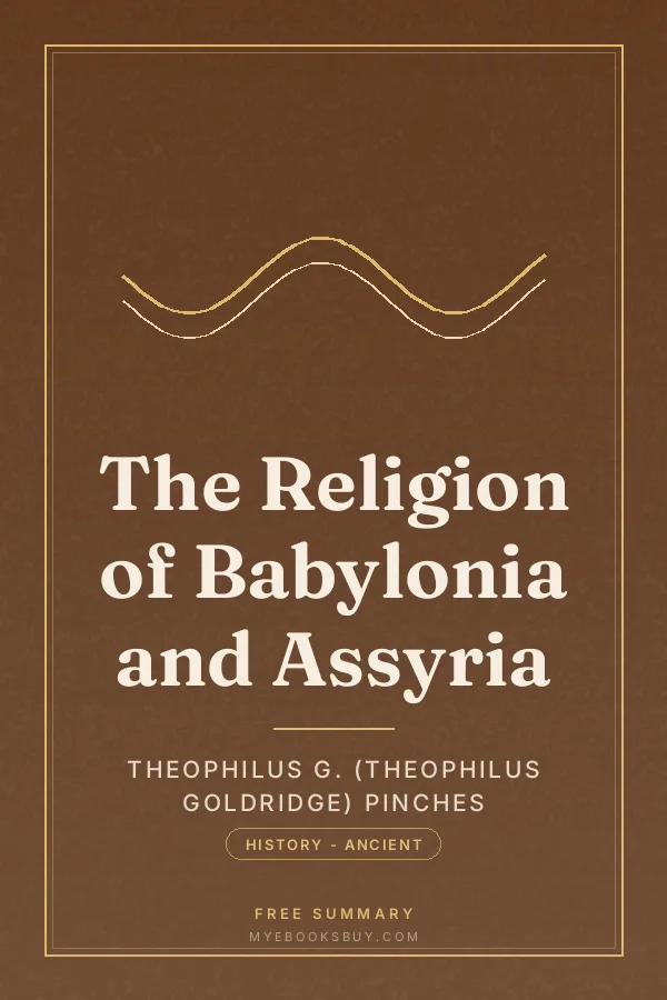 Cover of The Religion of Babylonia and Assyria