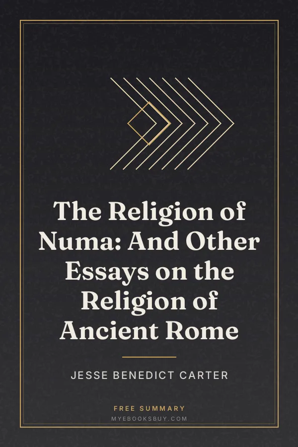 Cover of The Religion of Numa: And Other Essays on the Religion of Ancient Rome