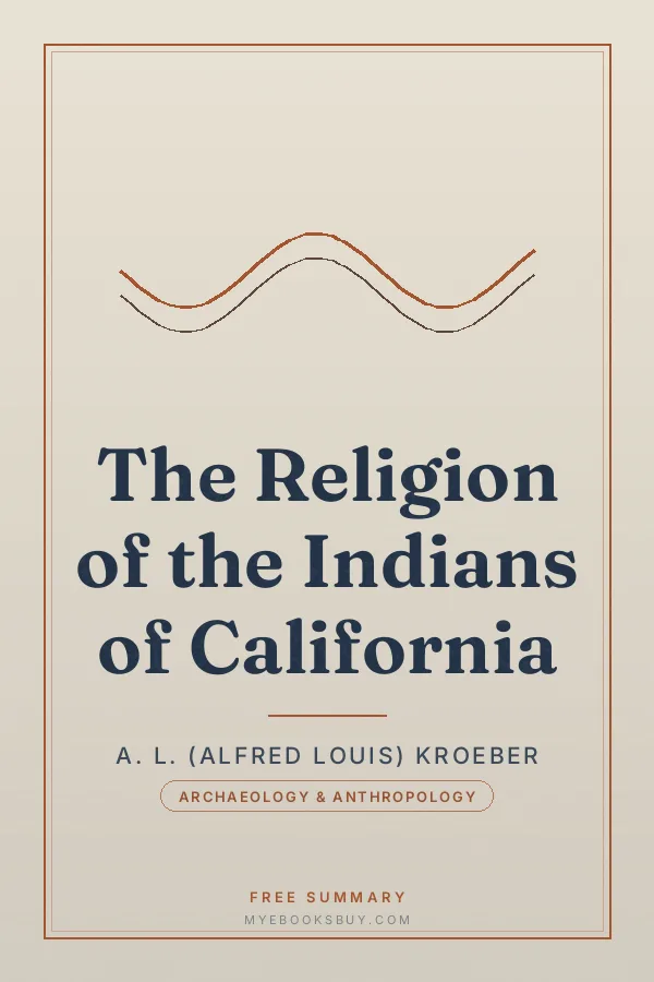 Cover of The Religion of the Indians of California