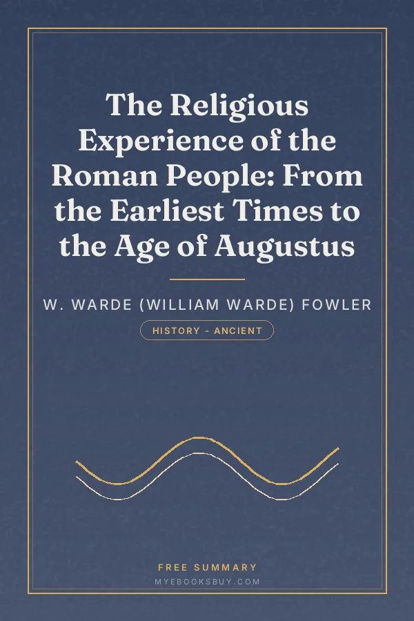 Cover of The Religious Experience of the Roman People: From the Earliest Times to the Age of Augustus