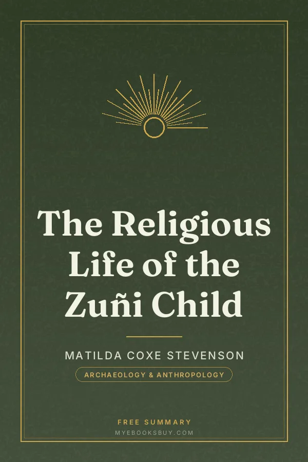 Cover of The Religious Life of the Zuñi Child