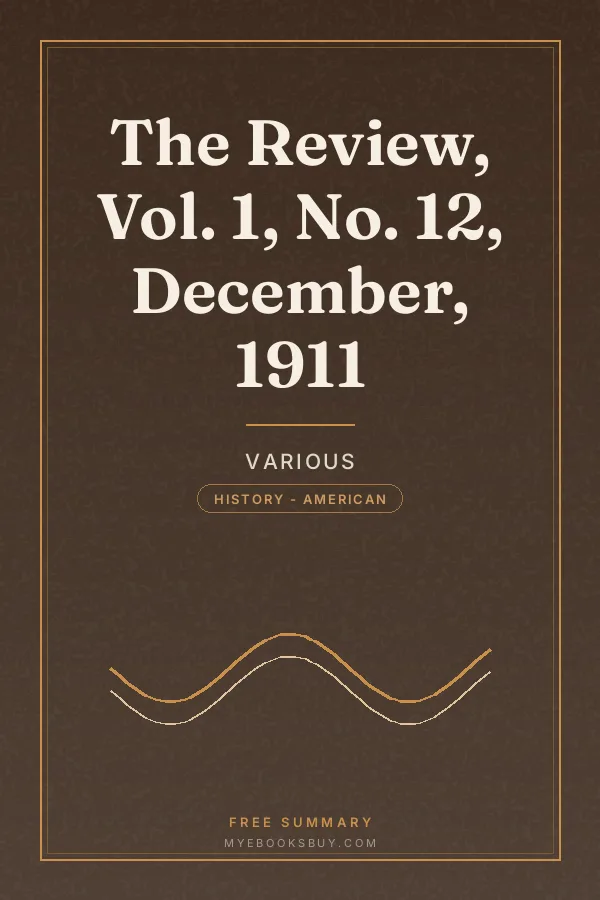 Cover of The Review, Vol. 1, No. 12, December, 1911