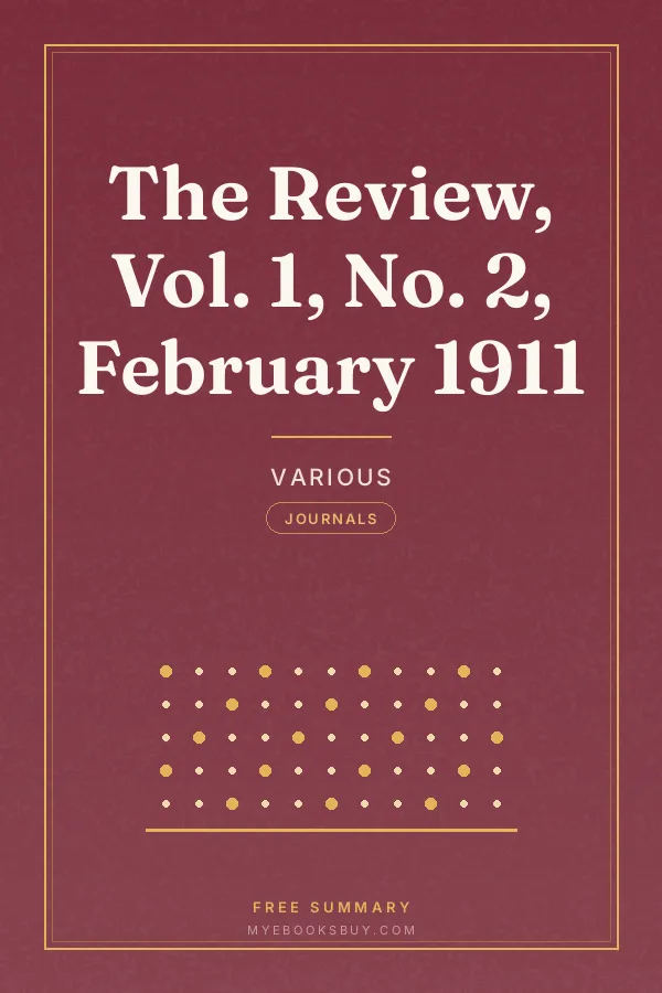 Cover of The Review, Vol. 1, No. 2, February 1911