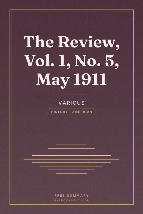Cover of The Review, Vol. 1, No. 5, May 1911
