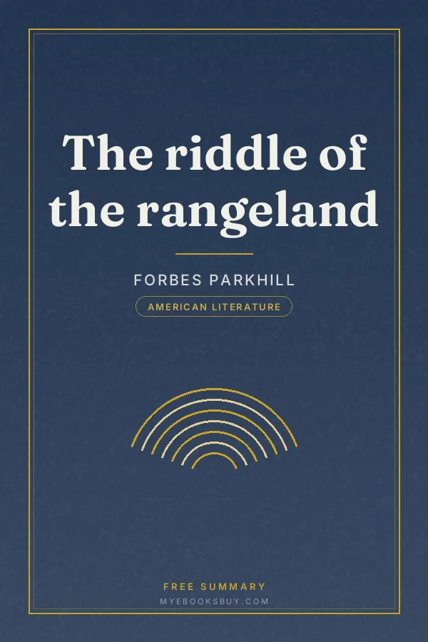 Cover of The riddle of the rangeland