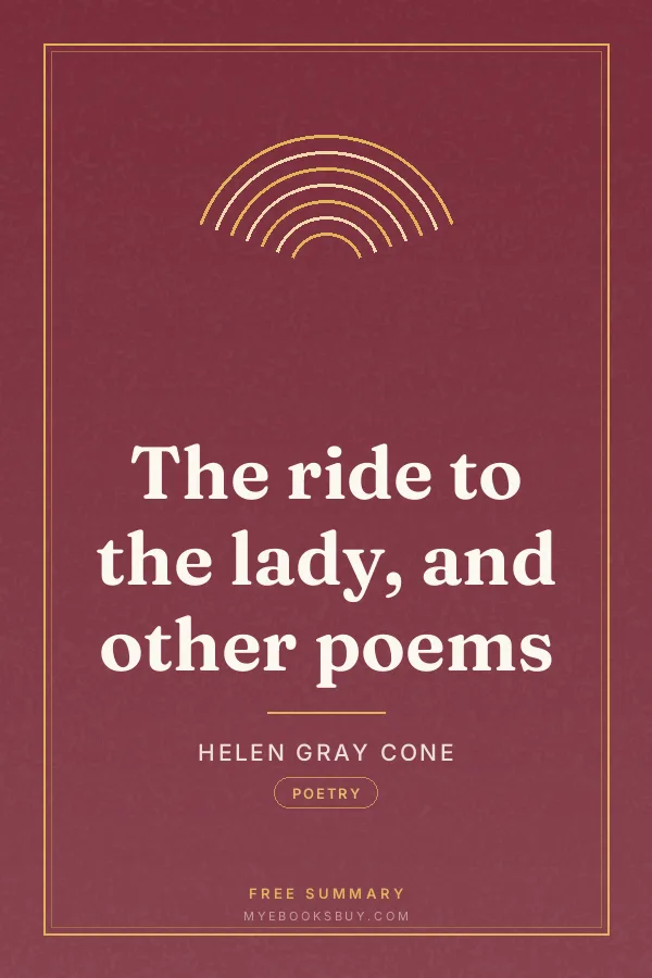 Cover of The ride to the lady, and other poems