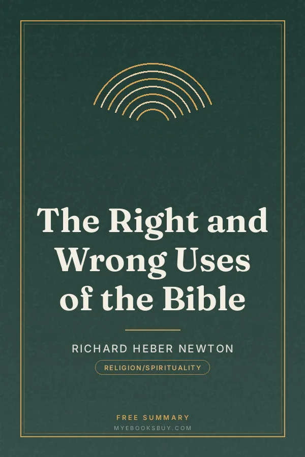 Cover of The Right and Wrong Uses of the Bible