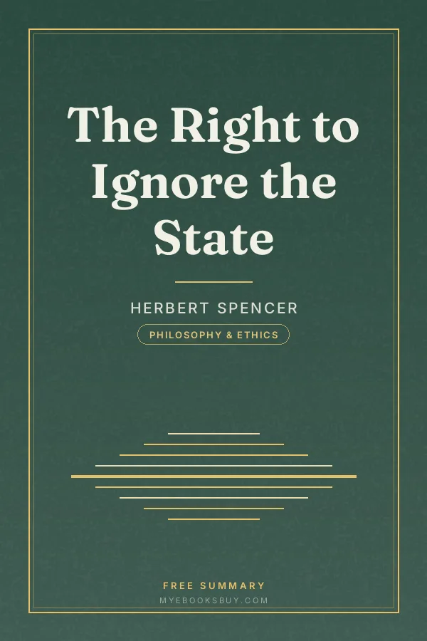 Cover of The Right to Ignore the State