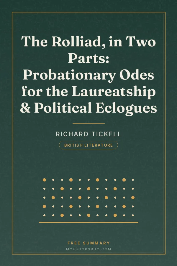 Cover of The Rolliad, in Two Parts: Probationary Odes for the Laureatship & Political Eclogues
