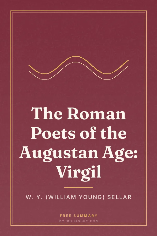 Cover of The Roman Poets of the Augustan Age: Virgil