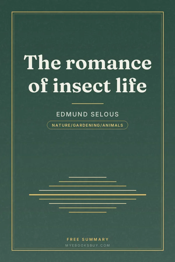 Cover of The romance of insect life