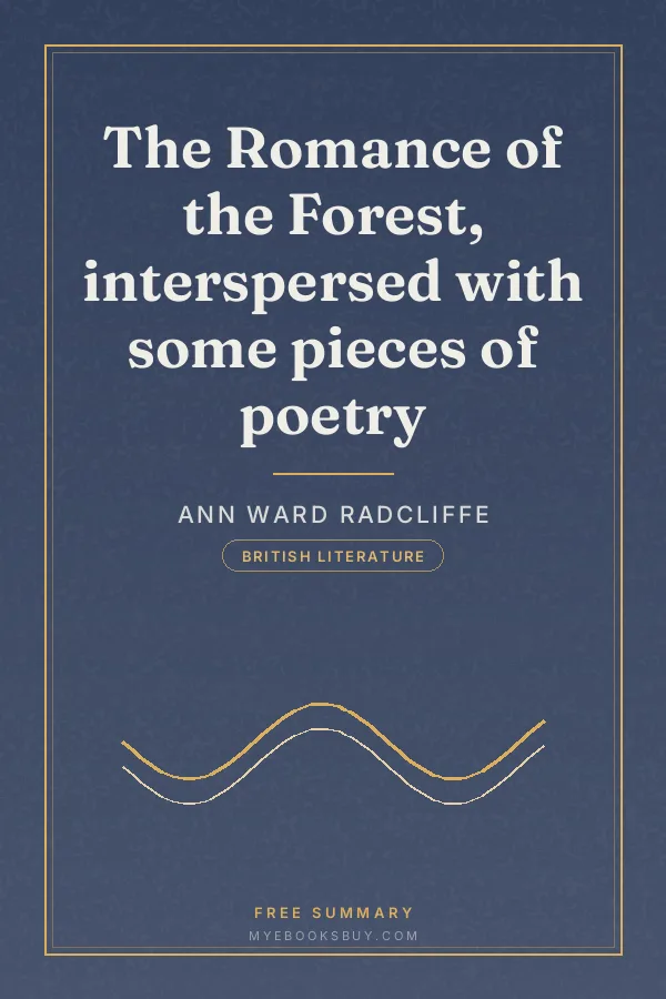 Cover of The Romance of the Forest, interspersed with some pieces of poetry