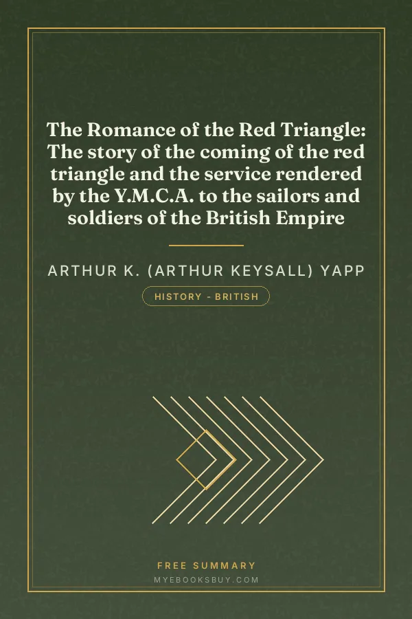 Cover of The Romance of the Red Triangle: The story of the coming of the red triangle and the service rendered by the Y.M.C.A. to the sailors and soldiers of the British Empire