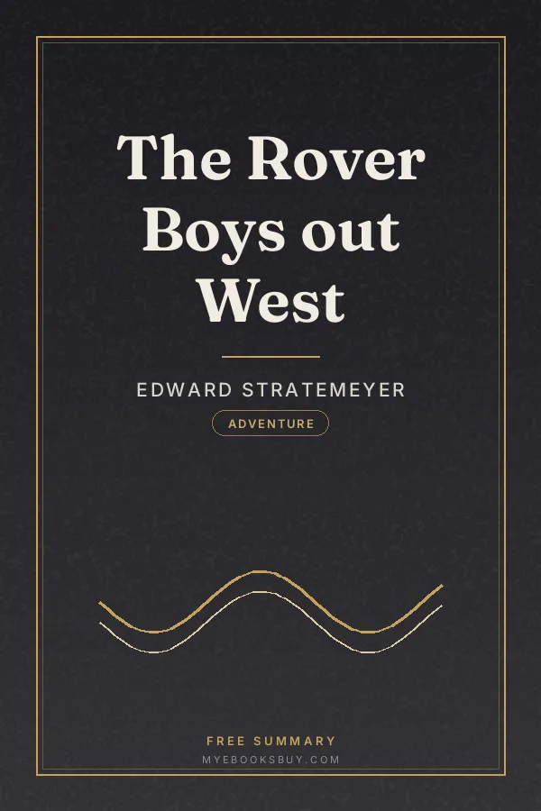 Cover of The Rover Boys out West